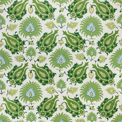 BRUNSCHWIG & FILS PRINT GLOBAL GREEN,GREEN,   - BR-700020.3033.0