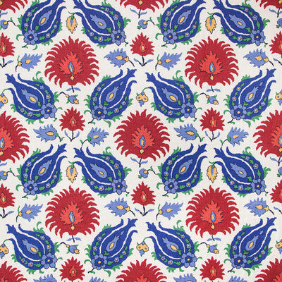 BRUNSCHWIG & FILS PRINT GLOBAL MULTI,RED,BLUE   - BR-700020.5193.0