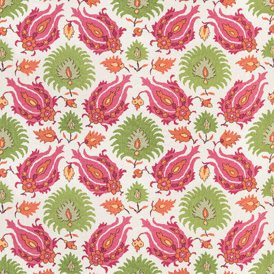 BRUNSCHWIG & FILS PRINT GLOBAL MULTI,PINK,GREEN   - BR-700020.7312.0