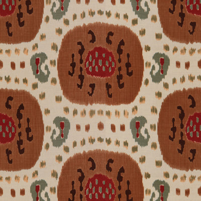 BRUNSCHWIG & FILS PRINT IKAT/SOUTHWEST/KILIMS BROWN,BEIGE,   - BR-71110.08.0