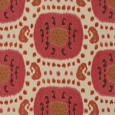 BRUNSCHWIG & FILS PRINT IKAT/SOUTHWEST/KILIMS PINK,,   - BR-71110.119.0