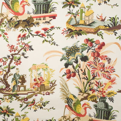 BRUNSCHWIG & FILS PRINT CHINOISERIE BEIGE,,   - BR-71163.015.0