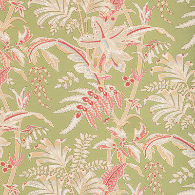 BRUNSCHWIG & FILS PRINT JACOBEANS MULTI,GREEN,PINK   - BR-79121.317.0