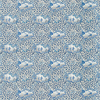 BRUNSCHWIG & FILS PRINT TOILE BLUE,BLUE,   - BR-79227.5.0