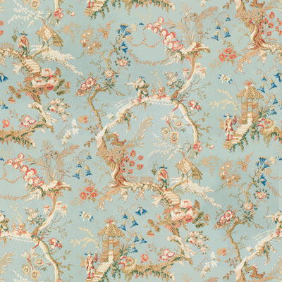 BRUNSCHWIG & FILS PRINT CHINOISERIE LIGHT BLUE,,   - BR-79397.207.0