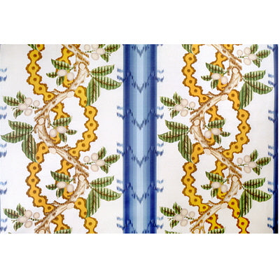 BRUNSCHWIG & FILS PRINT BOTANICAL & FLORAL BLUE,,   - BR-79510.247.0