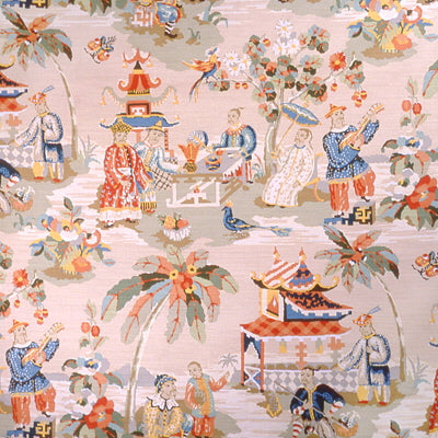 BRUNSCHWIG & FILS PRINT CHINOISERIE BEIGE,,   - BR-79601.014.0