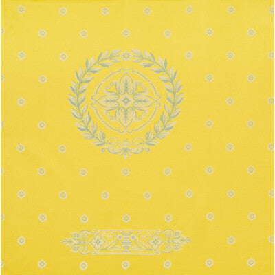 BRUNSCHWIG & FILS PRINT DAMASK YELLOW,,   - BR-81103.03.0