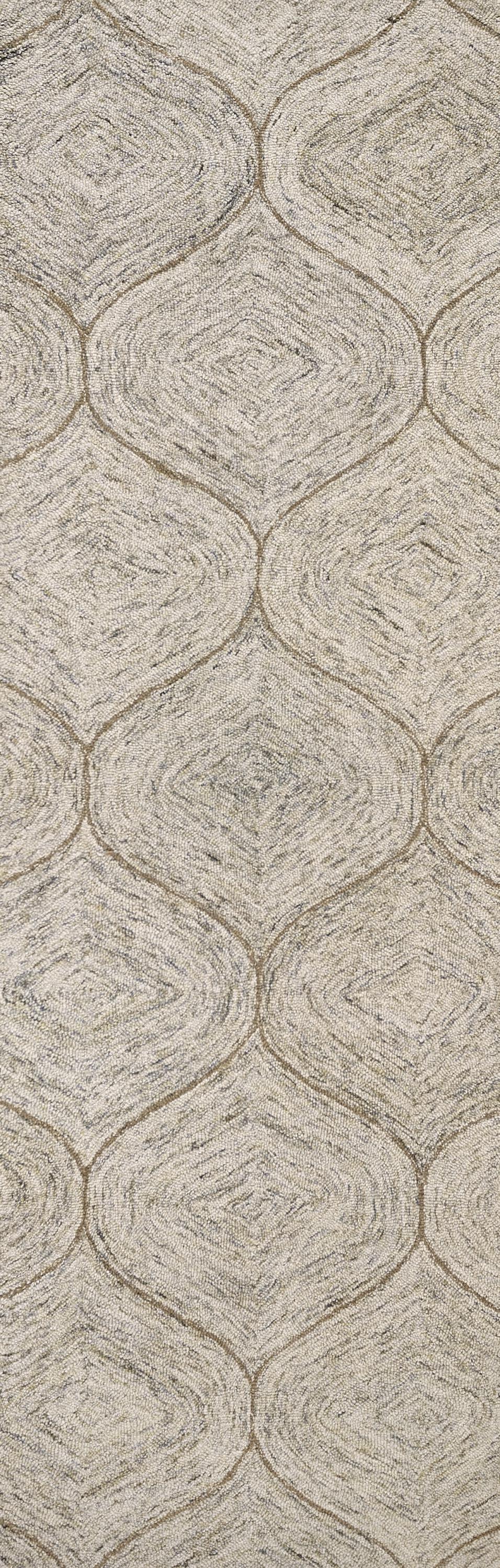 Casual 2' x 8' runner rug.