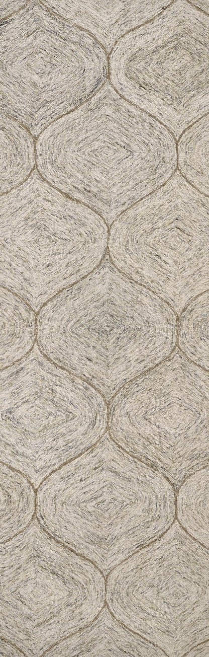 Casual 2' x 8' runner rug.