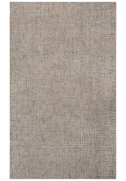 Casual rug with brindle pattern, 5' x 8'.