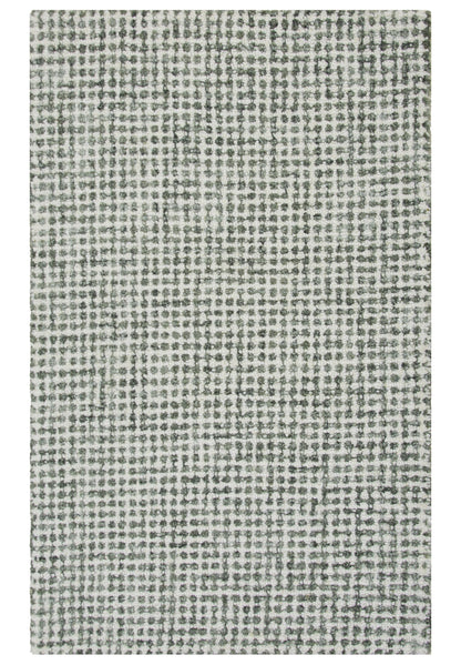 Casual rug with brindle pattern, 8' x 10'.