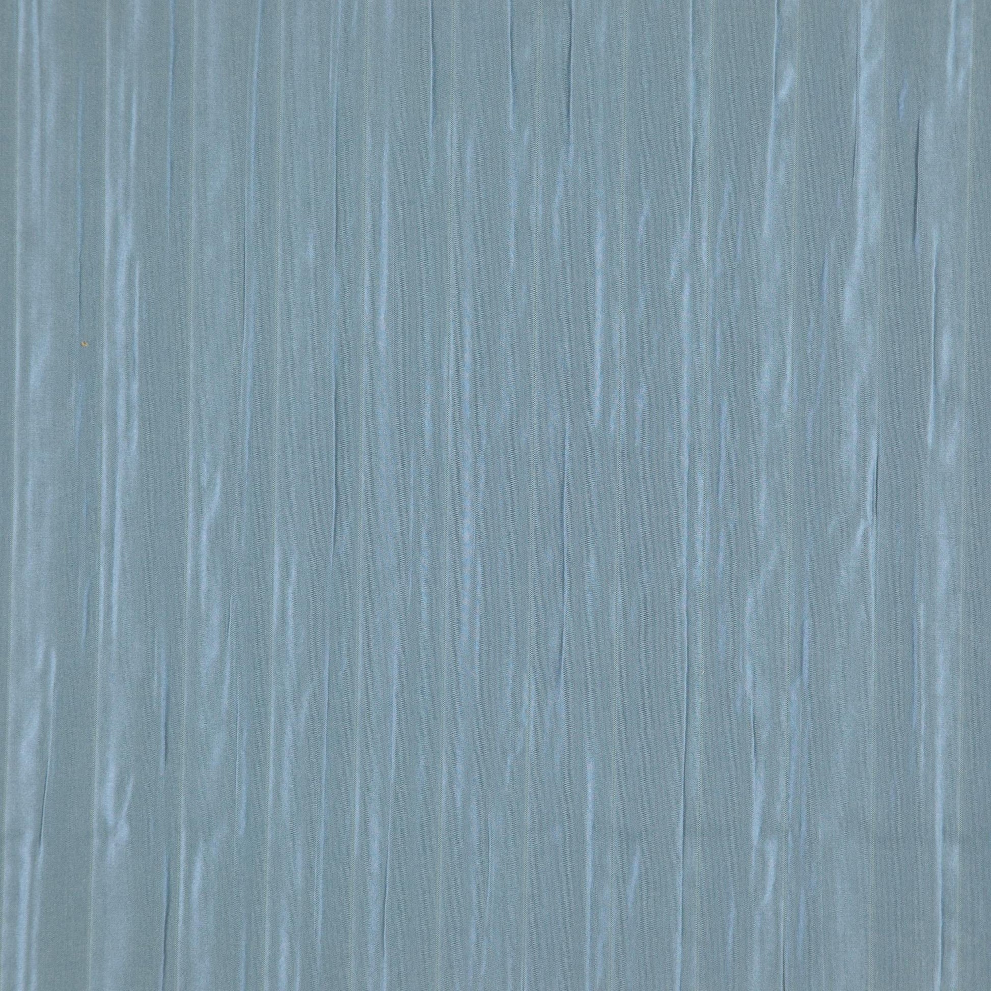 Blue-gray jacquard fabric with a subtle brushed texture.