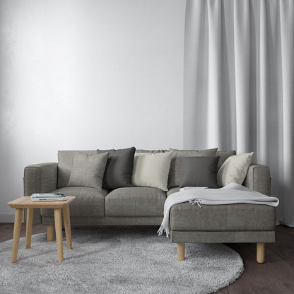 NICHOLASJOHN INC NJ-BRANDA Charcoal Solid,Tweed   Fabric - NJ25-402