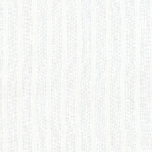 STOUT TEXTILES  DRAPERY,SHEER TRADITIONAL, STRIPE BLEACH,SALT,SNOW,WHITE   - BREE-1