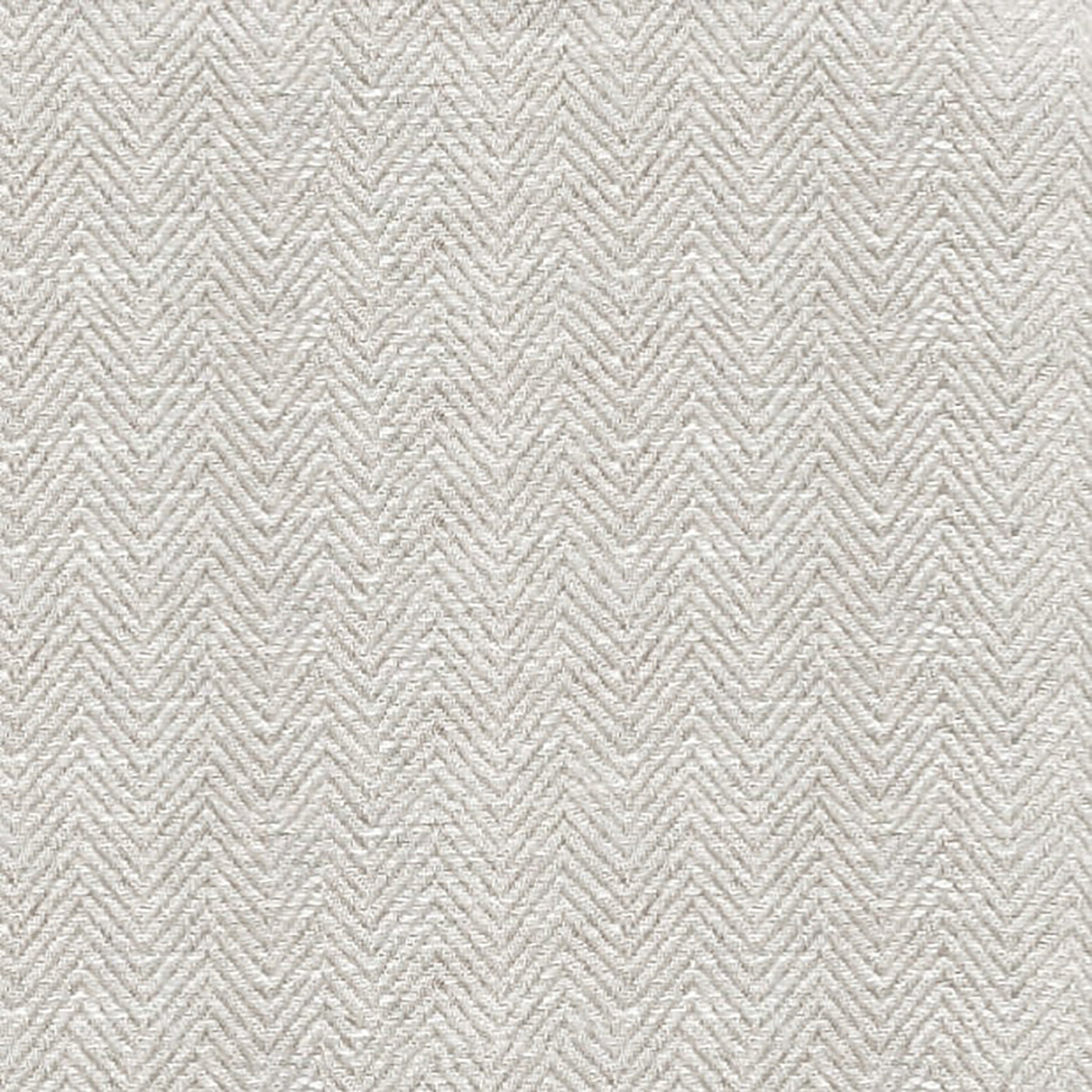 Light beige herringbone woven fabric with soft, linen-textured upholstery feel.