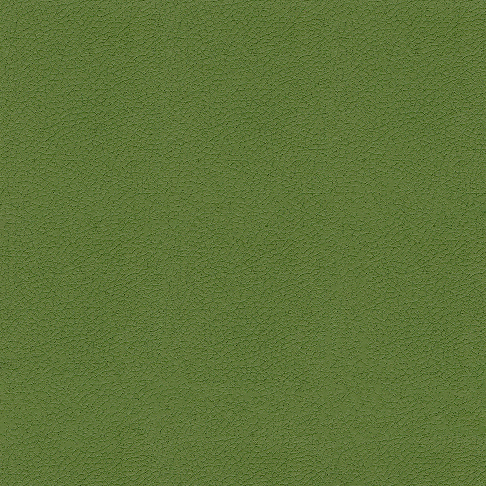 Olive green fabric swatch with a fine pebble-like texture, suitable for upholstery or accessories.
