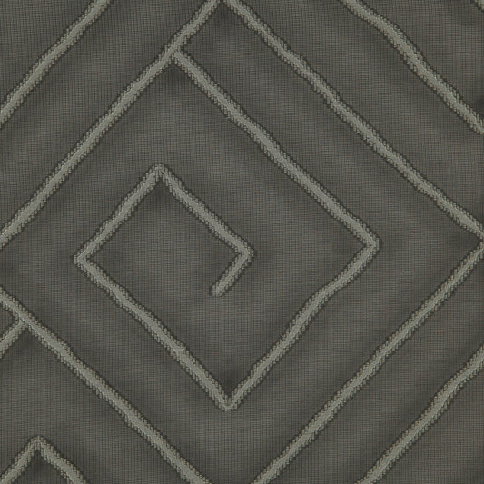 JF Fabrics BRISBANE 97 Fabric Traditional,Transitional,Contemporary,Geometric Black  Wide Width,Jacquard,Sheer,Texture - 6470397 J8081