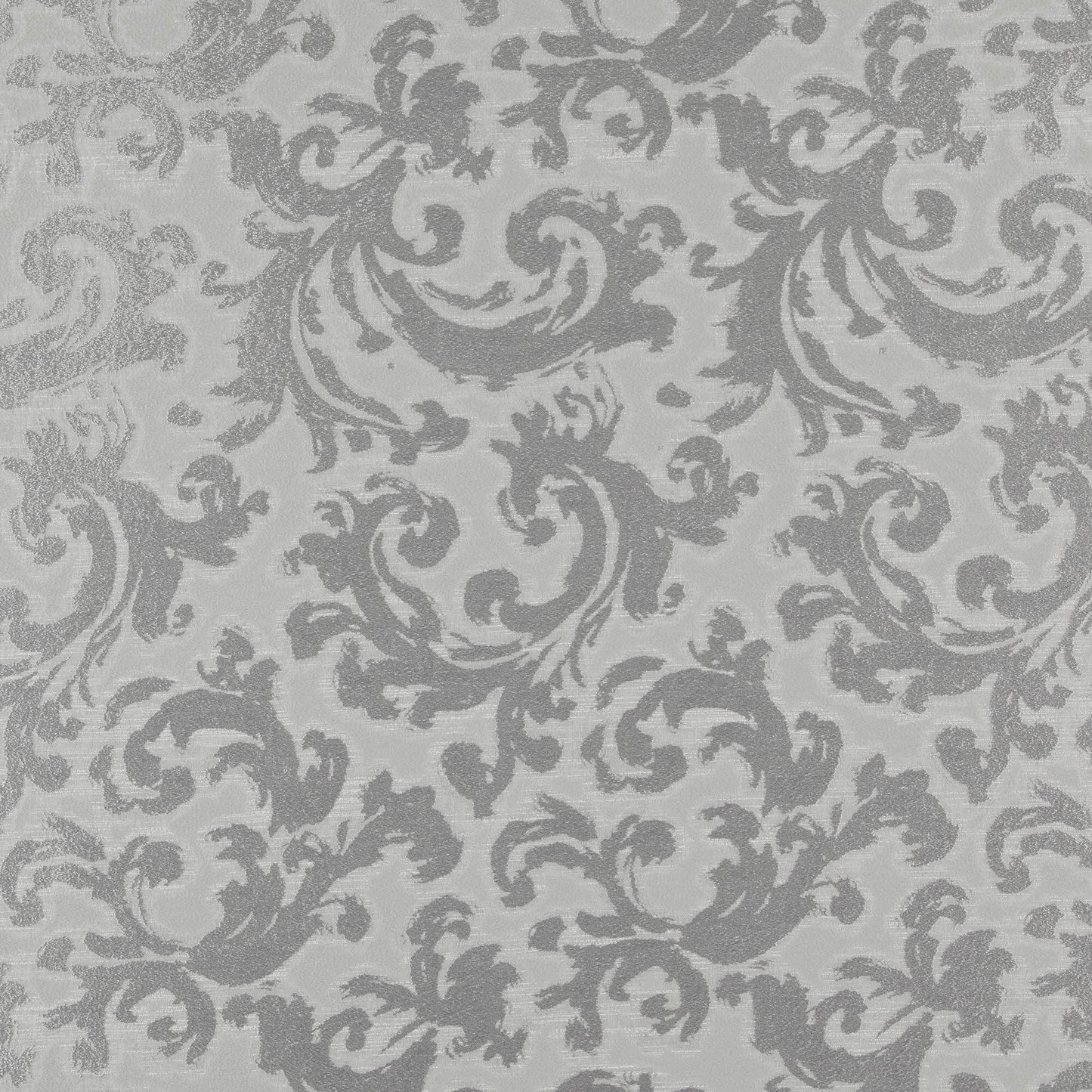 JF Fabrics BRIXTON 196 Fabric Traditional,Transitional,Contemporary,Scroll Grey,Silver  Wide Width,Jacquard - 584340196 J7291