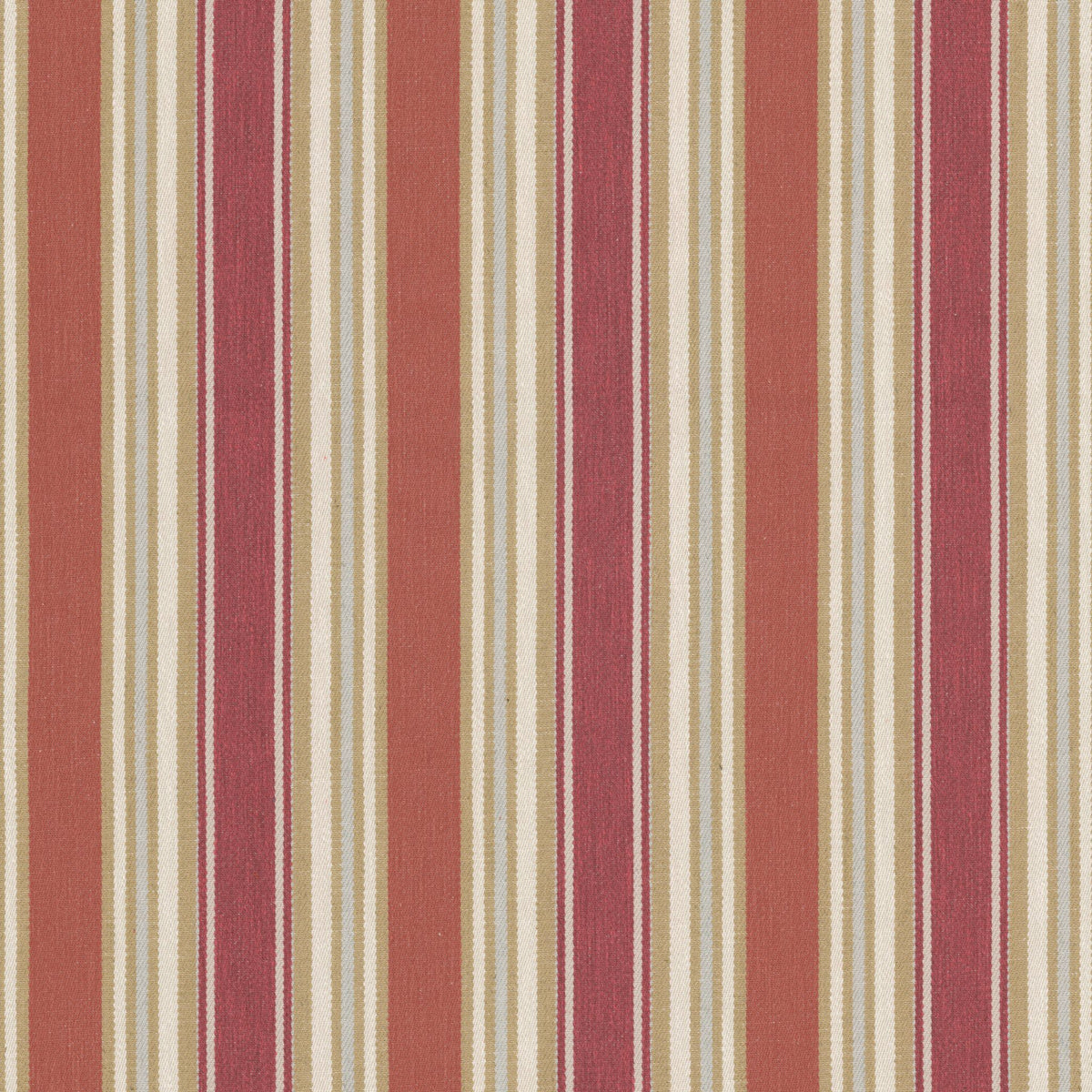 STOUT TEXTILES  UPHOLSTERY,WOVENS TRADITIONAL, STRIPE CAYENNE   - BRON-2