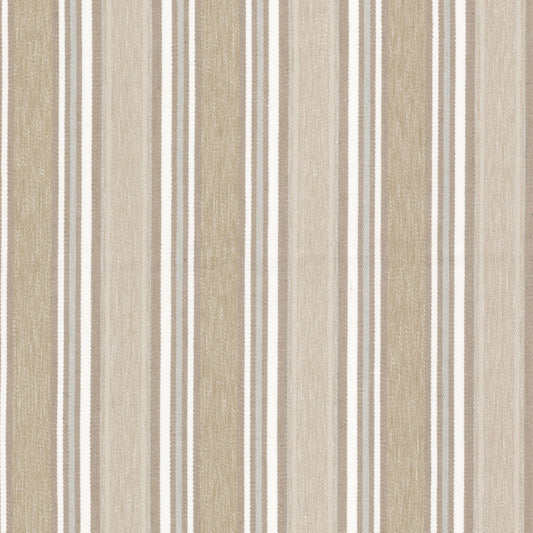 STOUT TEXTILES  UPHOLSTERY,WOVENS TRADITIONAL, STRIPE BEIGE   - BRON-3