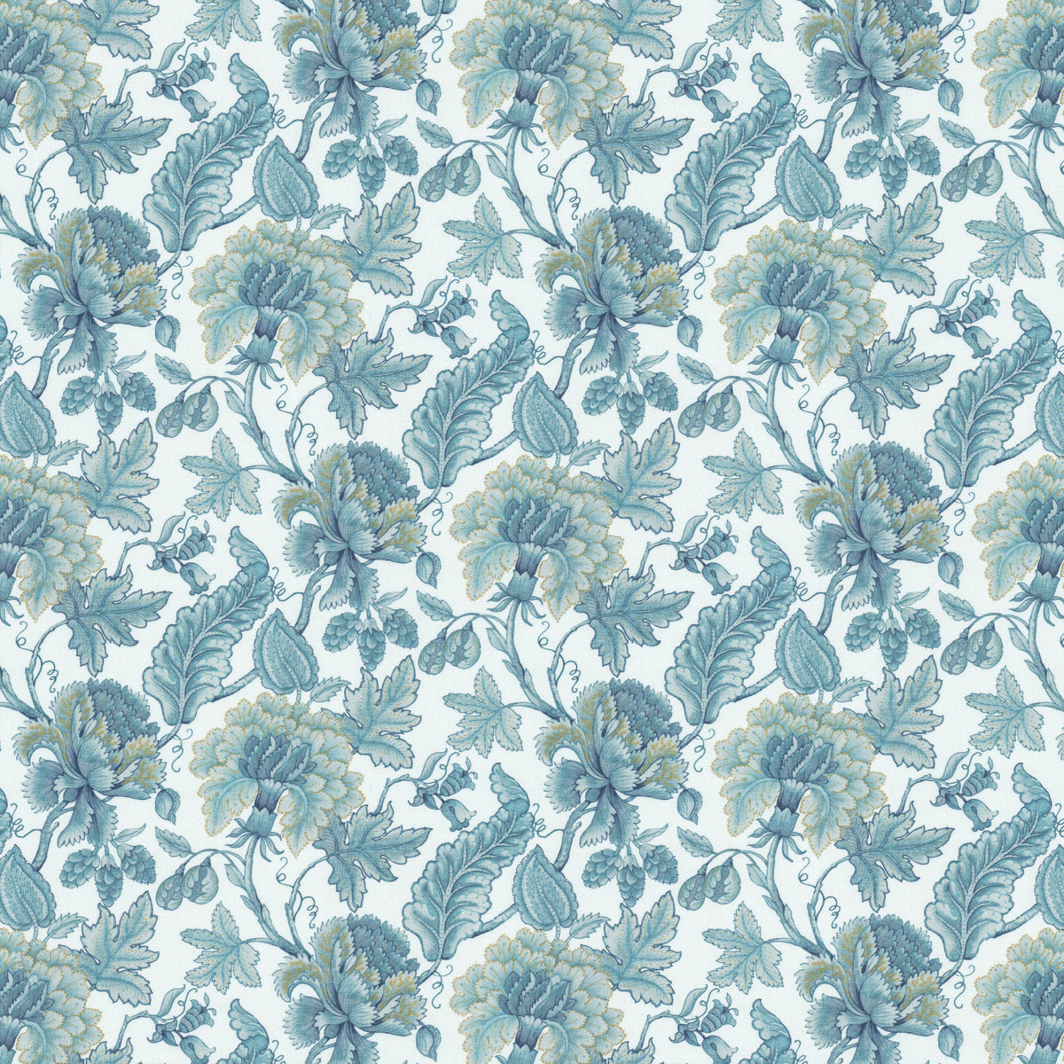 STOUT TEXTILES  MULTIPURPOSE,PRINT TRADITIONAL, FLORAL HAZE,POWDER,STARLIGHT   - BROO-1