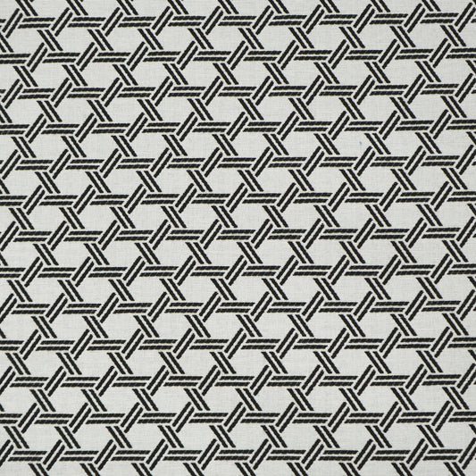 JF Fabrics Crypton Home BROOKLYN 98 Fabric Traditional,Transitional,Contemporary,Geometric Black  Jacquard - 5729198 J6821