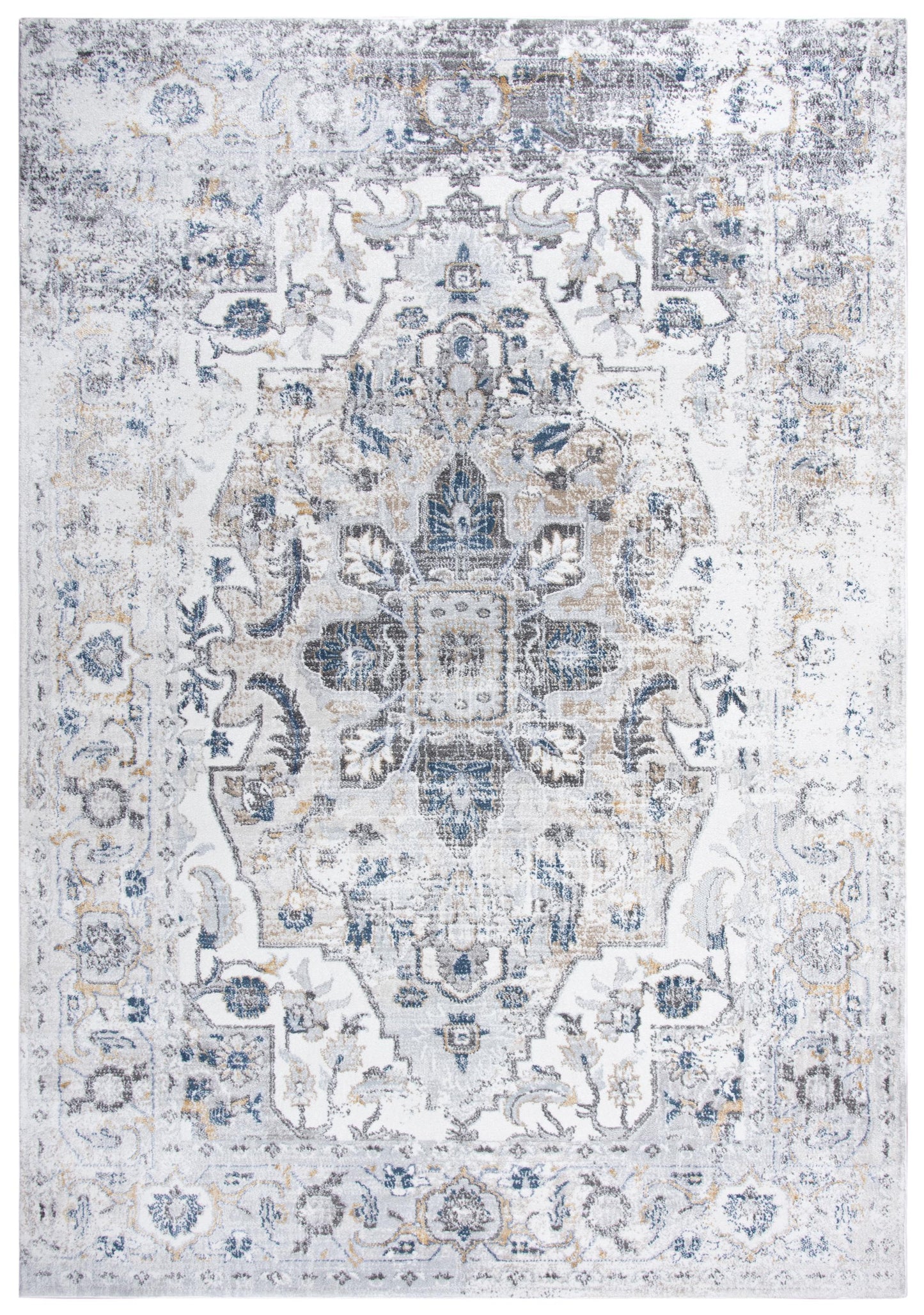Traditional rug, 4' x 6'.
