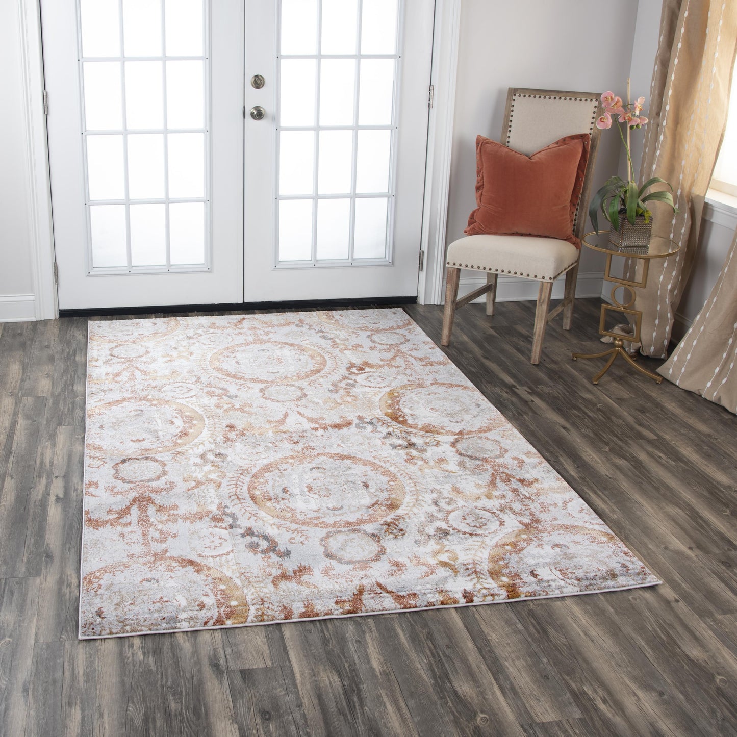 Bristol Transitional rug, 5' x 8'.
