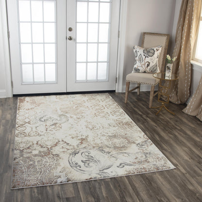 RIZZY HOME RUGS Bristol Traditional 2' x 8' - BRSBRS11204CP2708