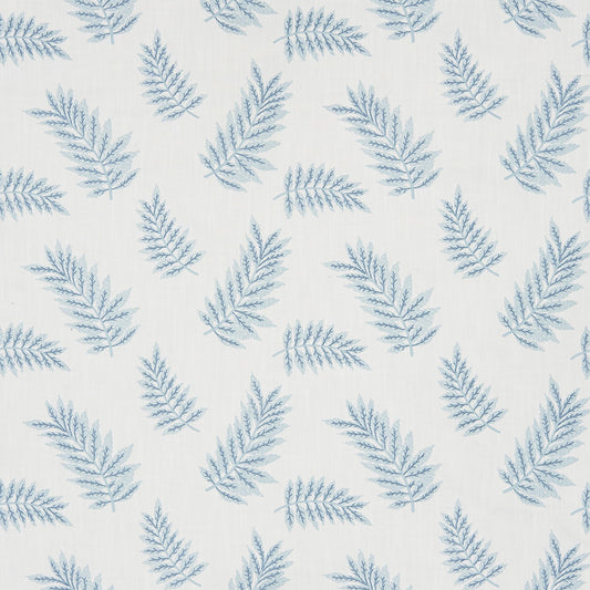 JF Fabrics BRUNSWICK 62 Fabric Traditional,Transitional,Contemporary,Floral Blue  Embroidery - 7628062 J8211