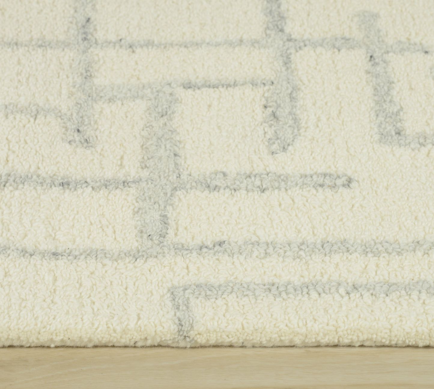 Transitional rug, 9' x 12'.