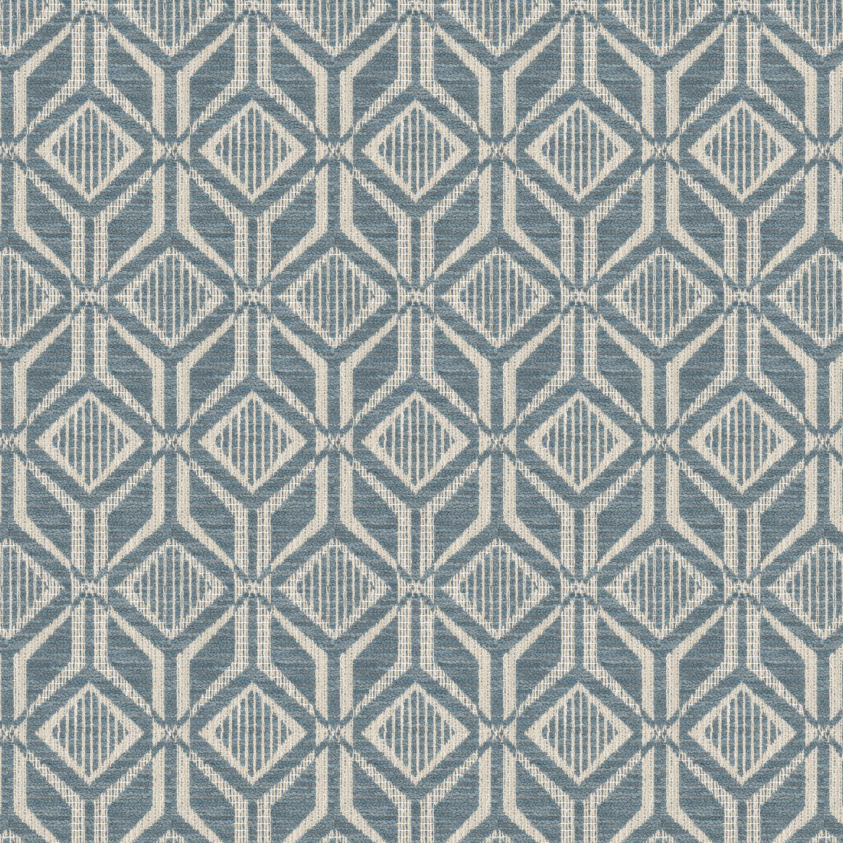 STOUT TEXTILES  MULTIPURPOSE,WOVENS TRANSITIONAL,, GEOMETRIC CHAMBRAY   - BUCC-3