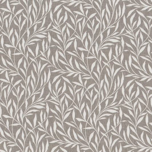 STOUT TEXTILES  MULTIPURPOSE,JACQUARD TRADITIONAL, FLORAL PEWTER   - BUFF-1
