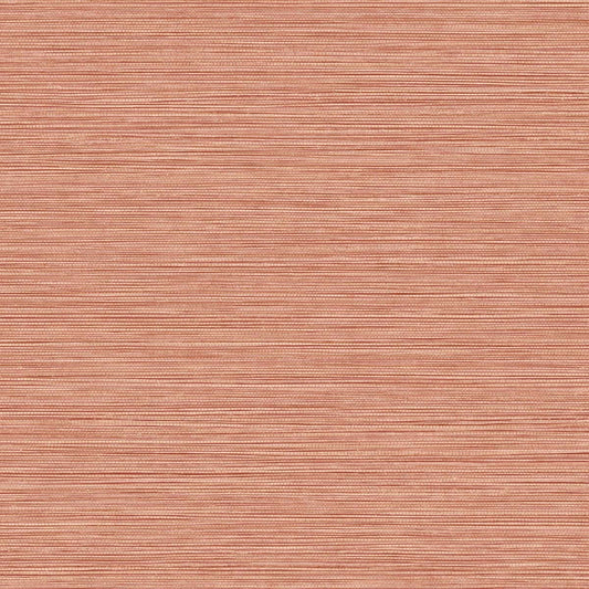 Seabrook Designs Texture Gallery Grasslands Faux Grasscloth Contemporary Pink Matte Sidewall - BV30101