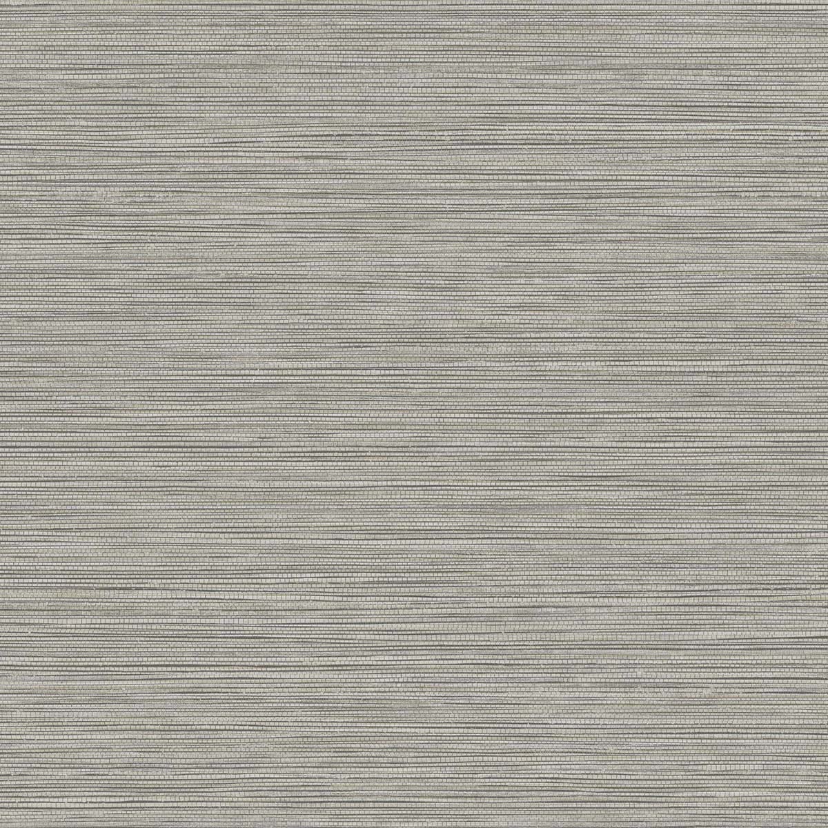 Seabrook Designs Texture Gallery Grasslands Faux Grasscloth Contemporary Grey Matte Sidewall - BV30118