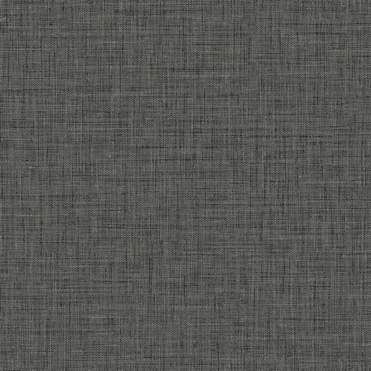 Seabrook Designs Texture Gallery Easy Linen Linen Contemporary Grey Matte Sidewall - BV30200