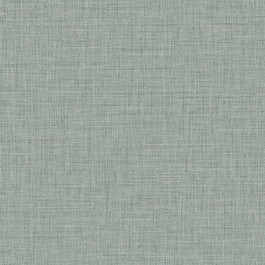 Seabrook Designs Texture Gallery Easy Linen Linen Contemporary Blue Matte Sidewall - BV30204