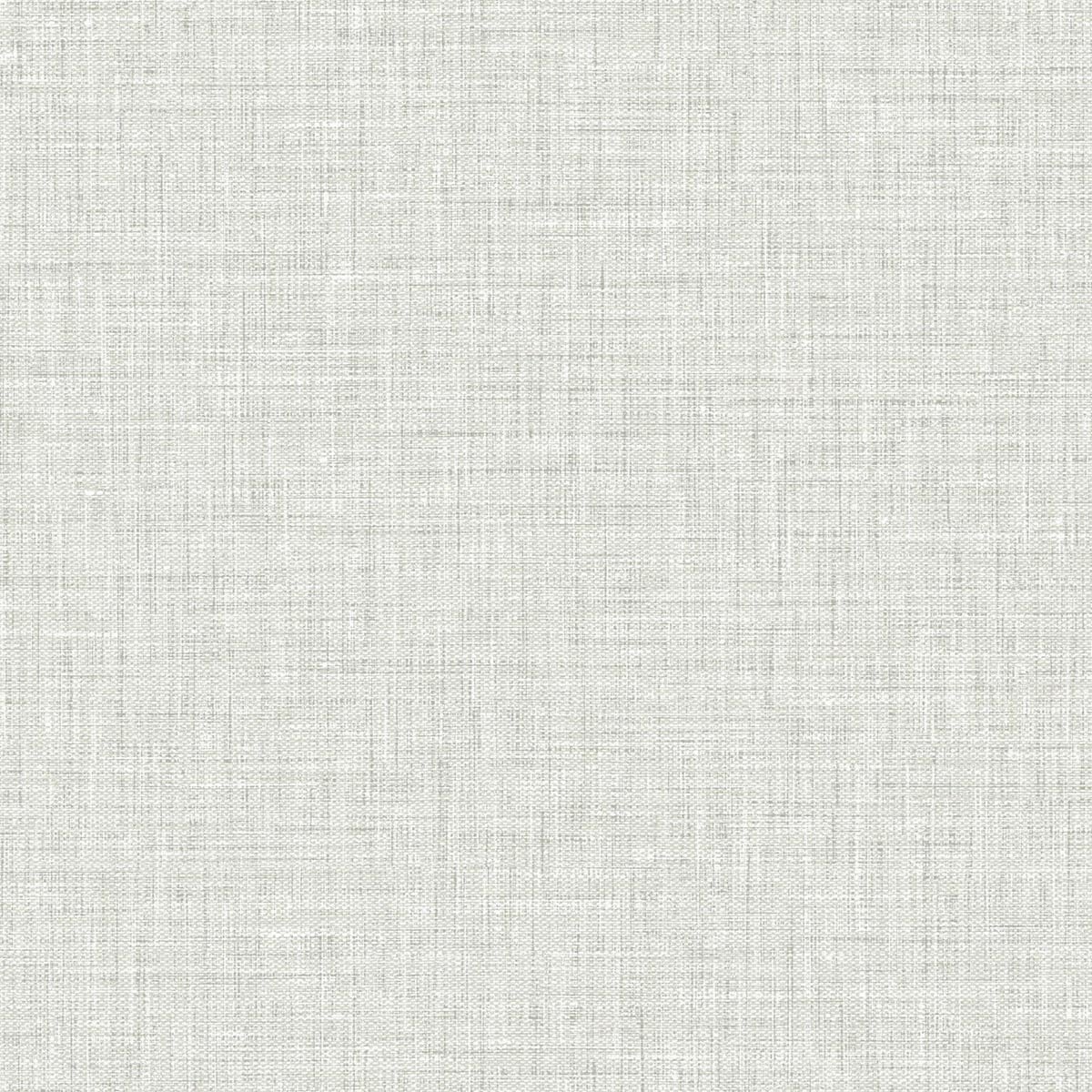 Seabrook Designs Texture Gallery Easy Linen Linen Contemporary Grey Matte Sidewall - BV30208