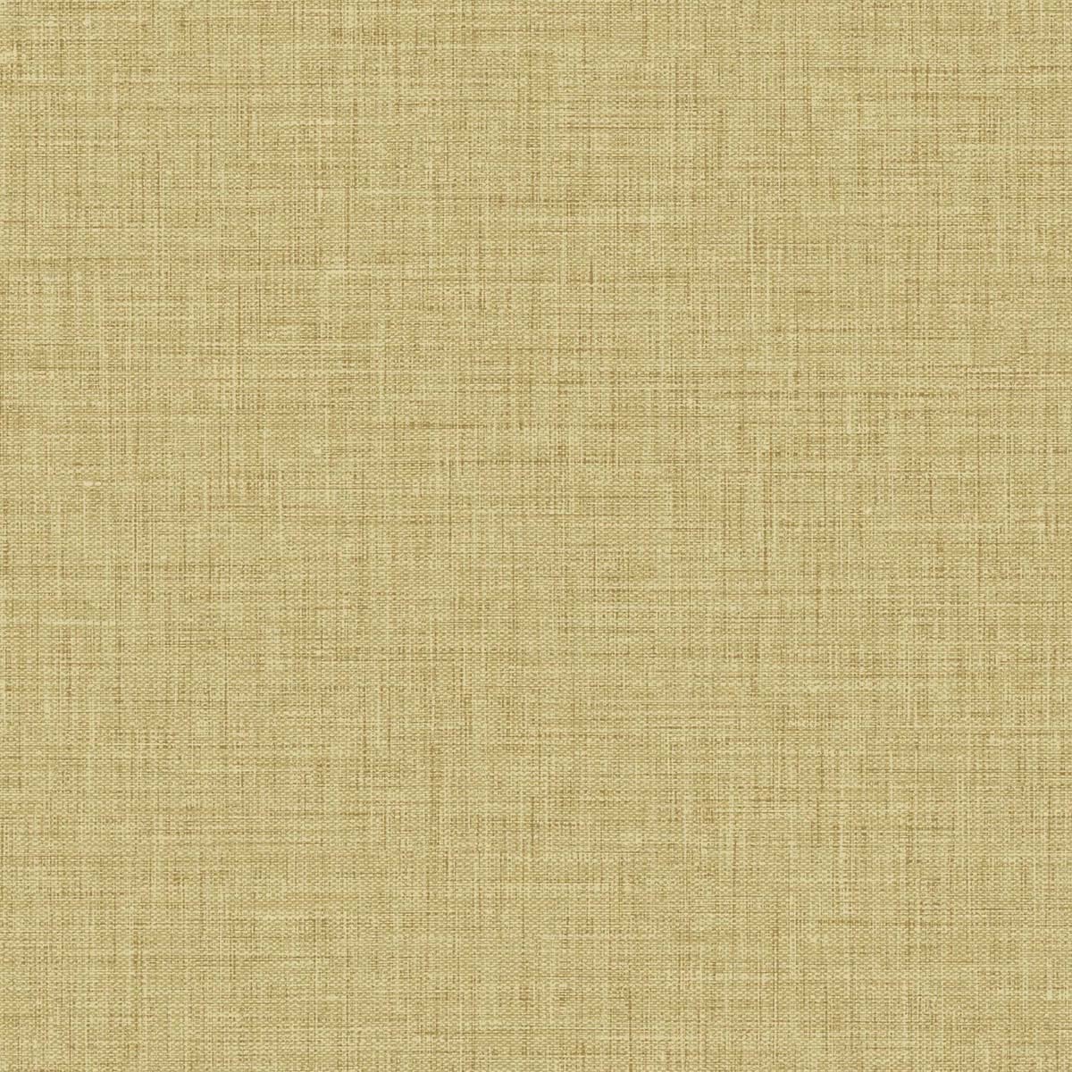 Seabrook Designs Texture Gallery Easy Linen Linen Contemporary Yellow Matte Sidewall - BV30213