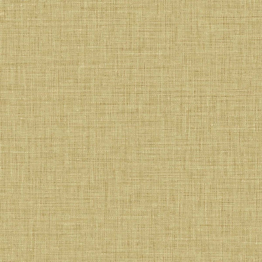 Seabrook Designs Texture Gallery Easy Linen Linen Contemporary Yellow Matte Sidewall - BV30213