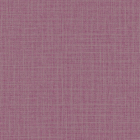 Seabrook Designs Texture Gallery Woven Raffia Faux Grasscloth Contemporary Pink Metallic Sidewall - BV30301