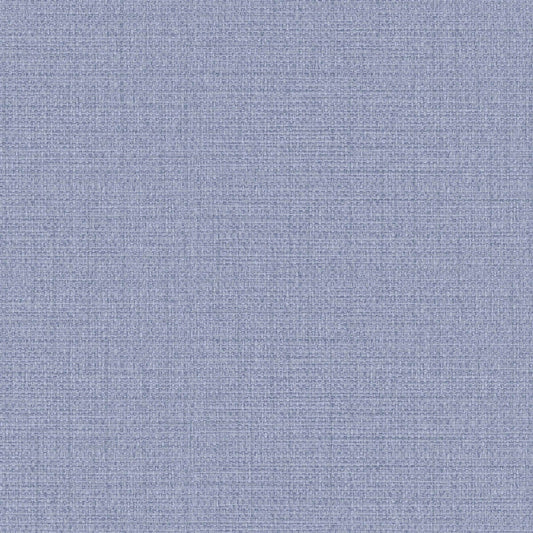 Seabrook Designs Texture Gallery Woven Raffia Faux Grasscloth Contemporary Blue Metallic Sidewall - BV30302