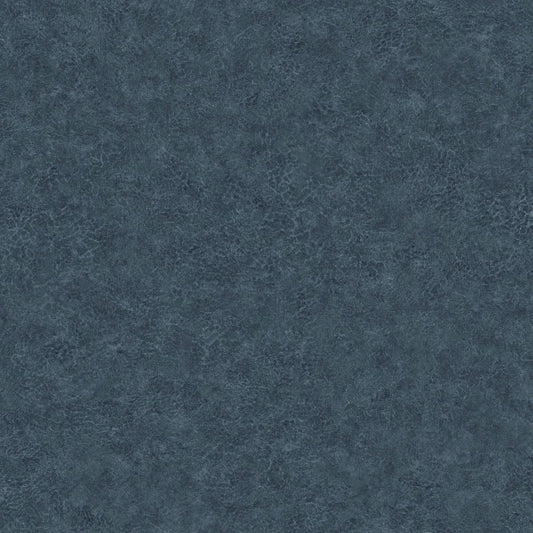 Seabrook Designs Texture Gallery Roma Leather Faux Leather Contemporary Blue Matte Sidewall - BV30602