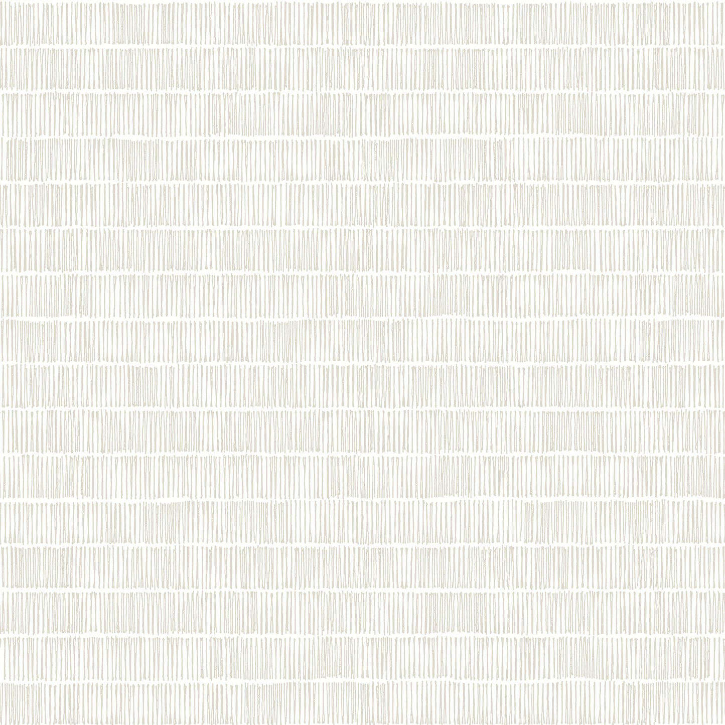 York Wallcoverings Black and White Resource Library Horizontal Hash Marks White and Cream Wallpaper  Geometrics Whites and Off-Whites  Wallpaper - BW3812