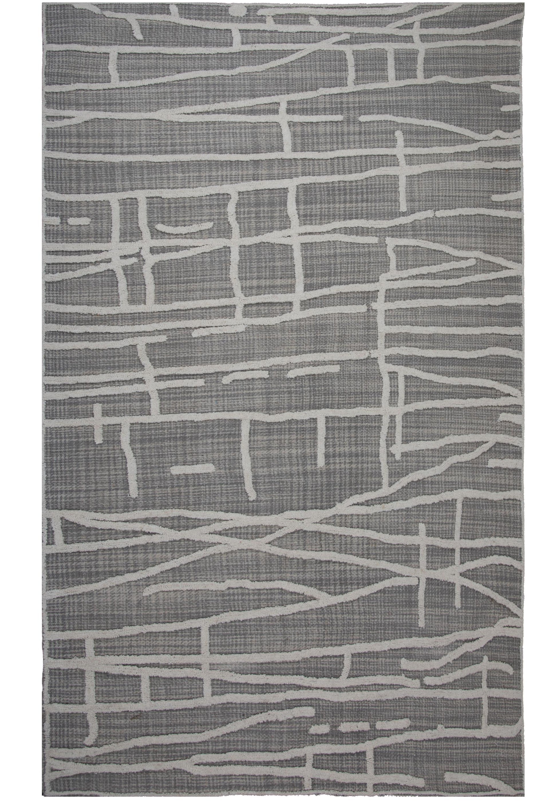 5' x 8' rug, contemporary style