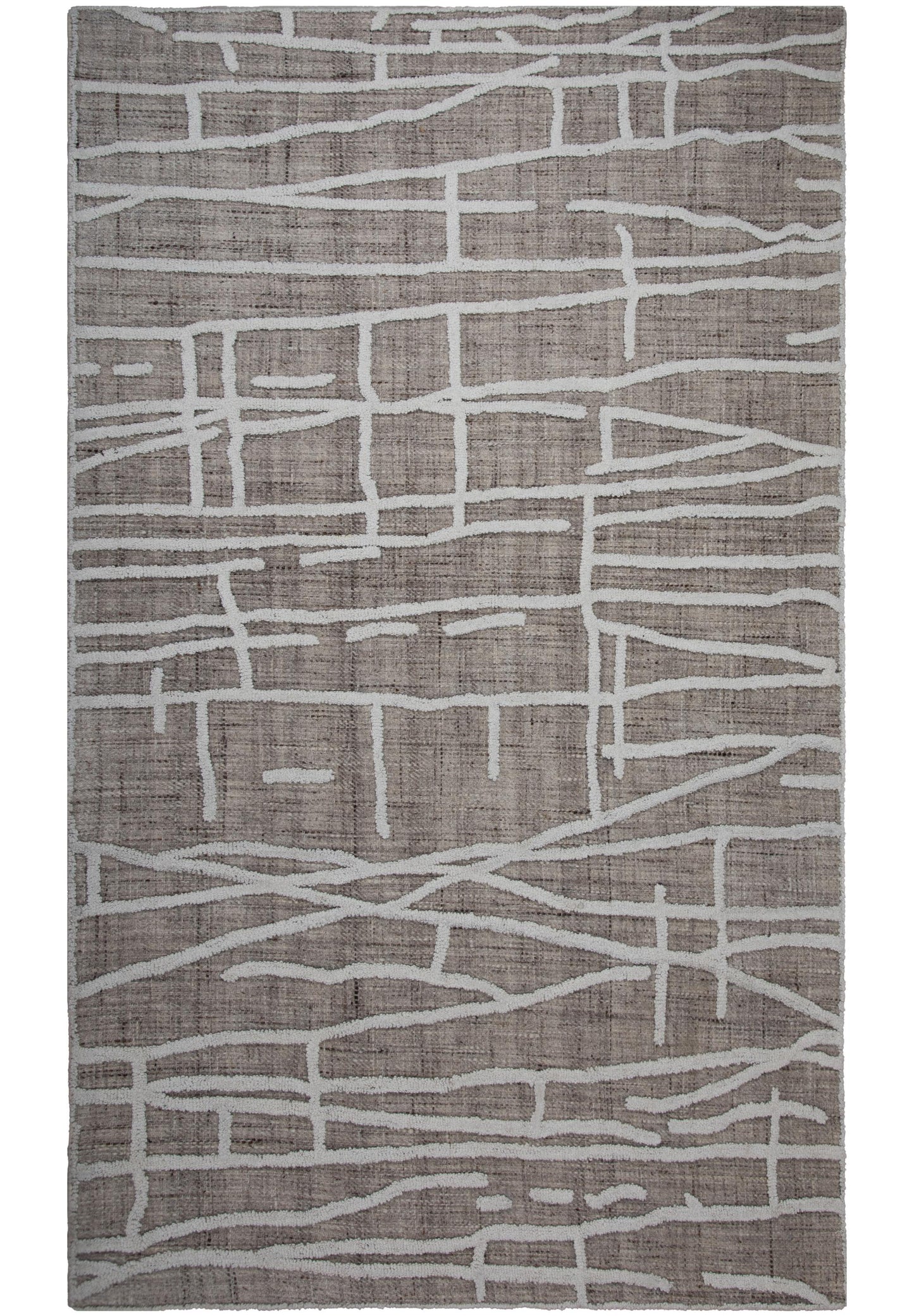Contemporary area rug, 5' x 8'.