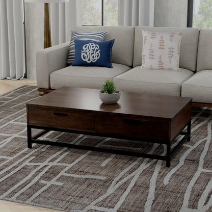 RIZZY HOME RUGS Bixby Contemporary 5' x 8' - BXBBX01TN00880576
