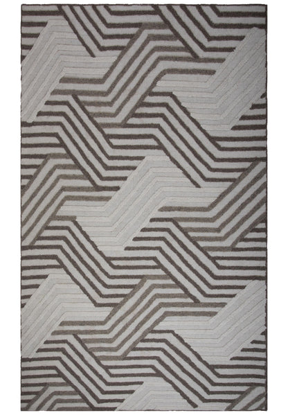 Contemporary rug, 5' x 8'.