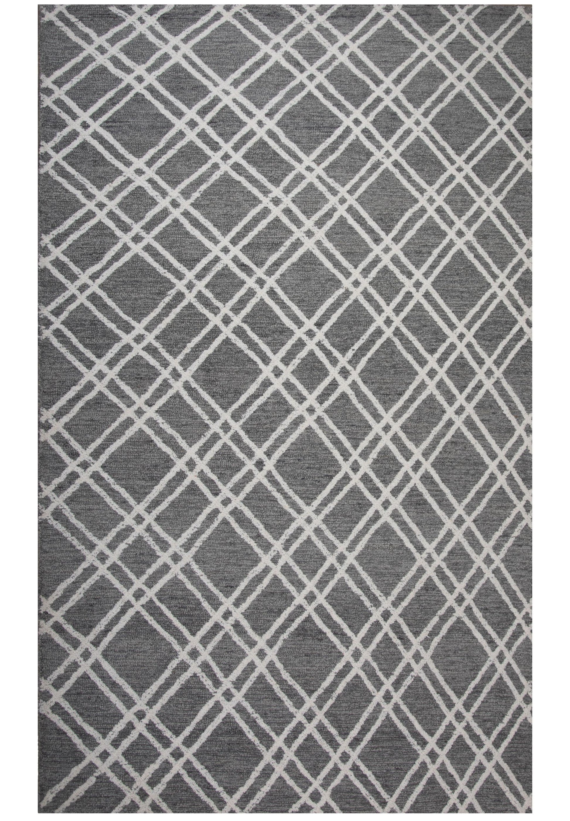 RIZZY HOME RUGS Bixby Contemporary 8' x 10' - BXBBX04GR00337999